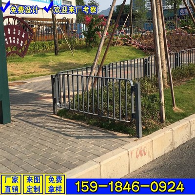 汕尾城市道路兩側(cè)護欄 京式港式圍欄 人行道欄桿價格